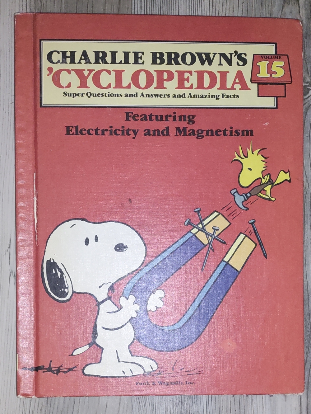 Charlie Brown's 'Cyclopedia Volume 15 - Red Hardcover Book